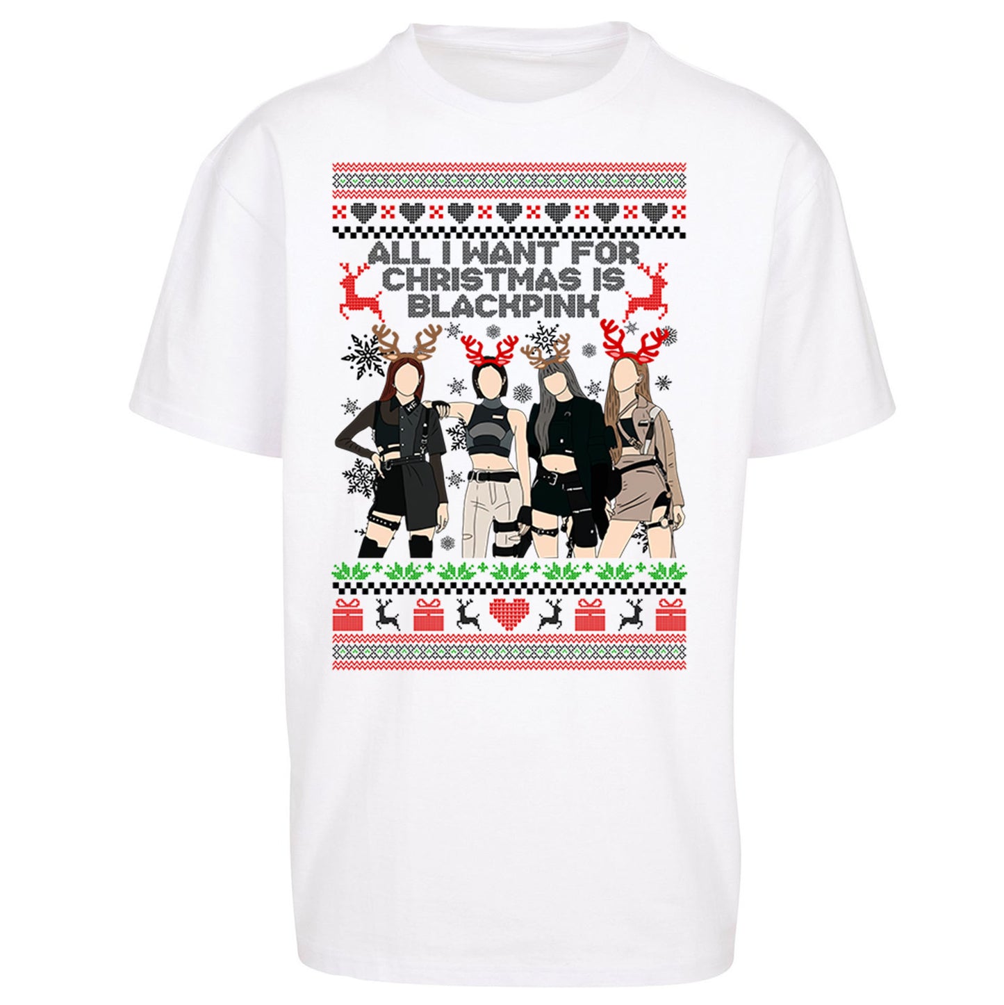 BlackPink Christmas - Oversized T Shirt