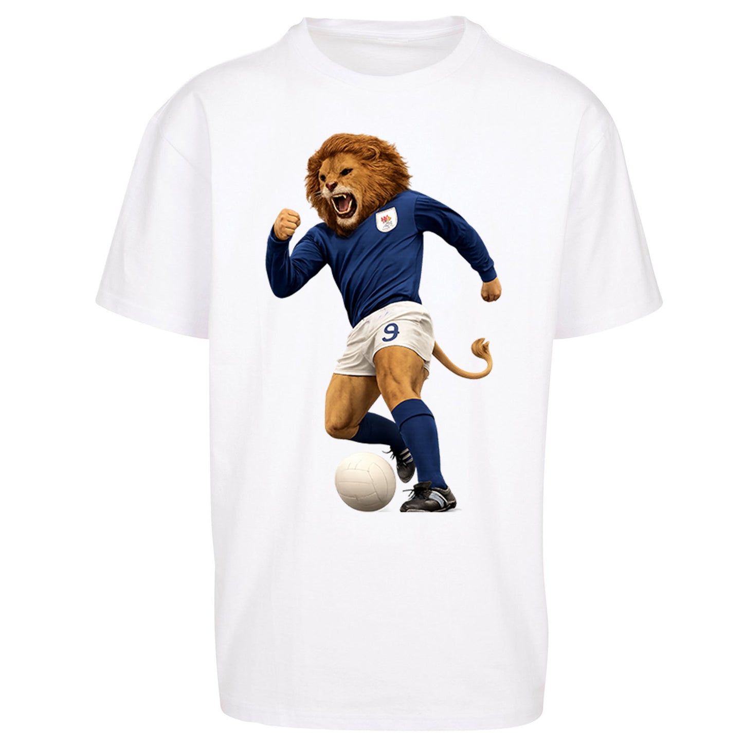 Retro Millwall FC Oversized T Shirt