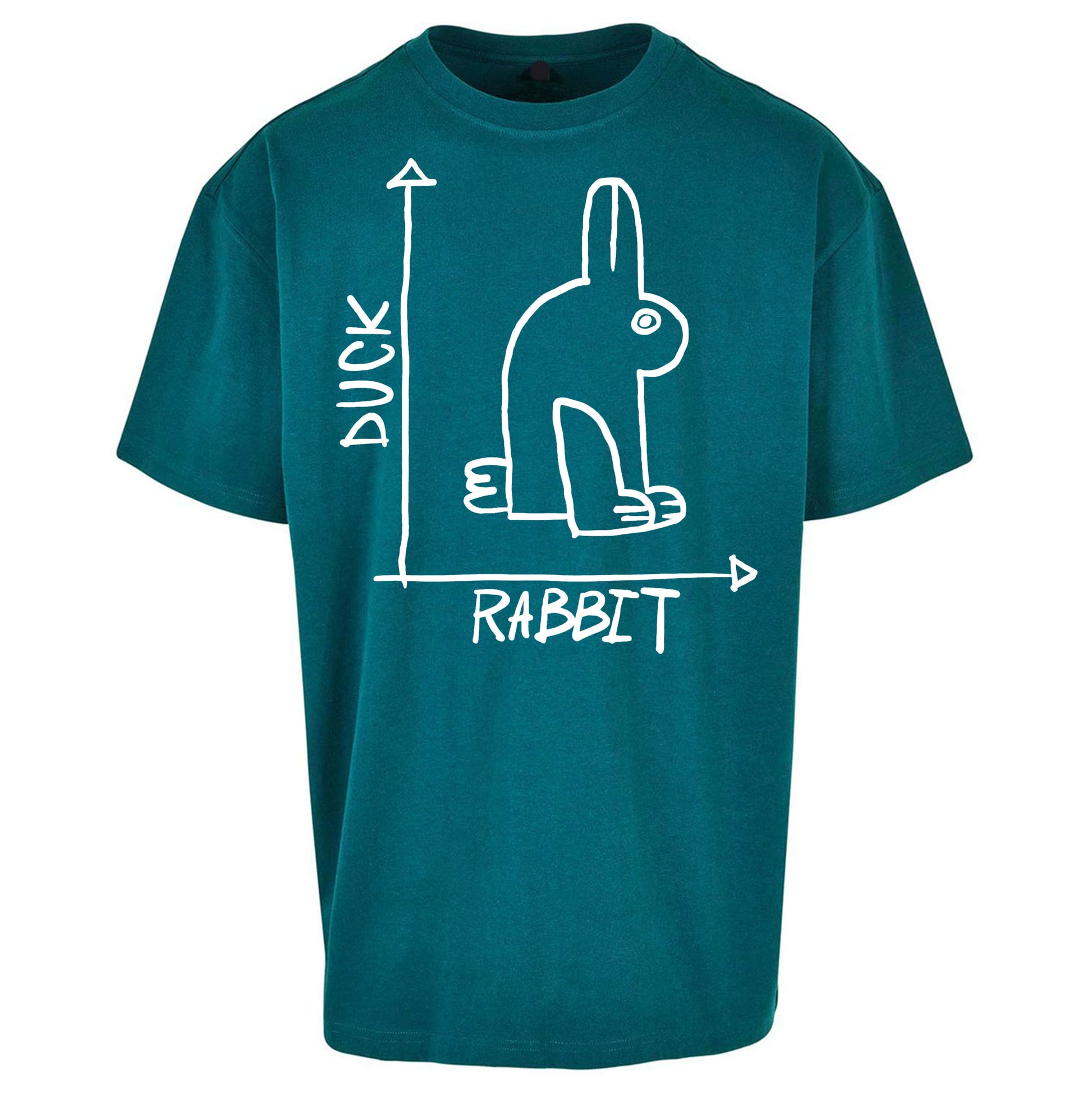 Rabbit Duck Oversized T Shirt