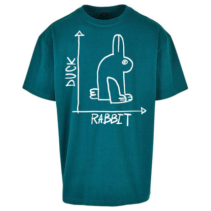 Rabbit Duck Oversized T Shirt