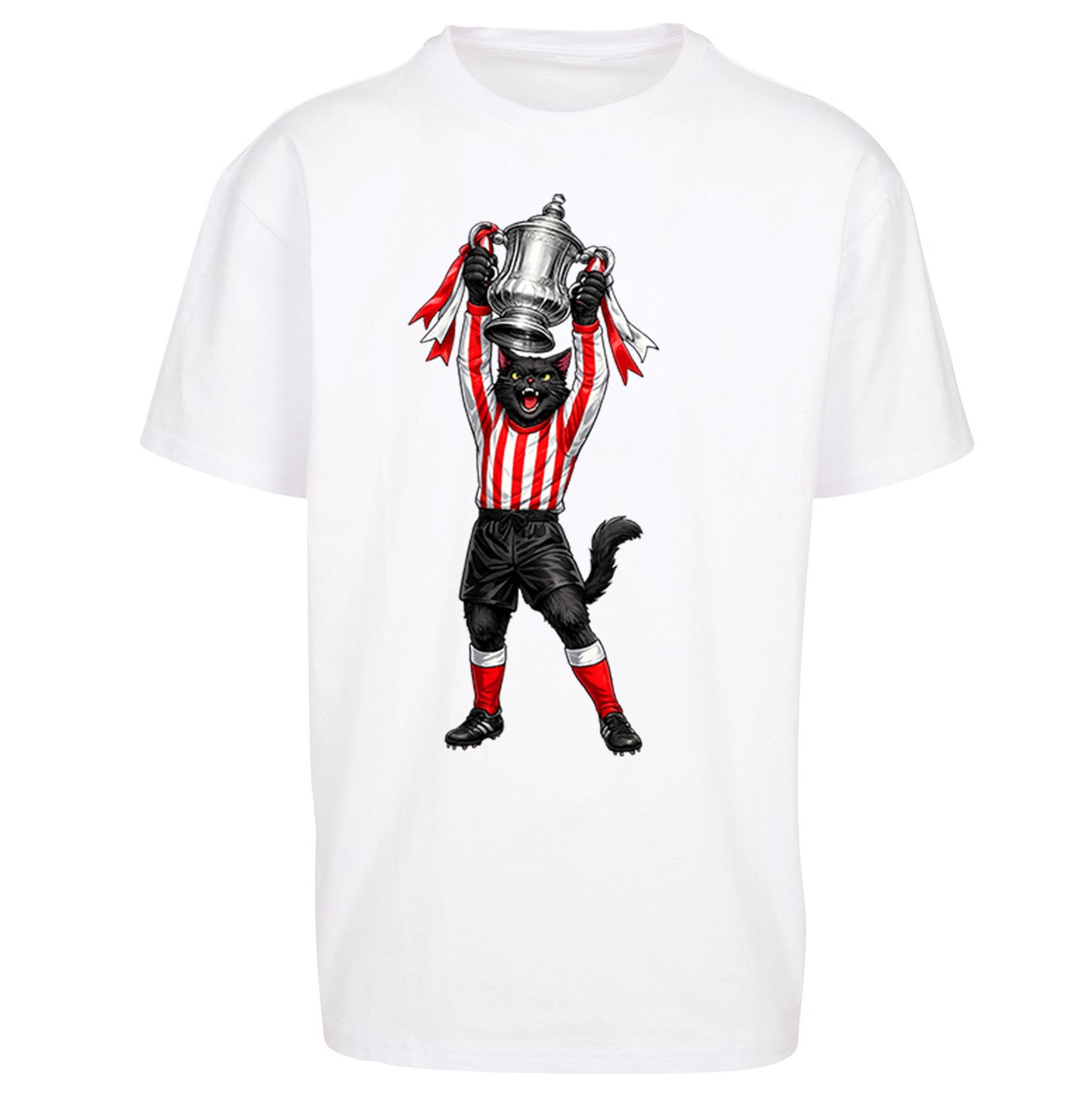 Sunderland FA Cup Winners 1972-1973 Oversized T Shirt