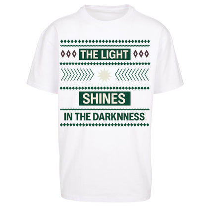 The Light Shines in the Darkness Oversized T Shirt