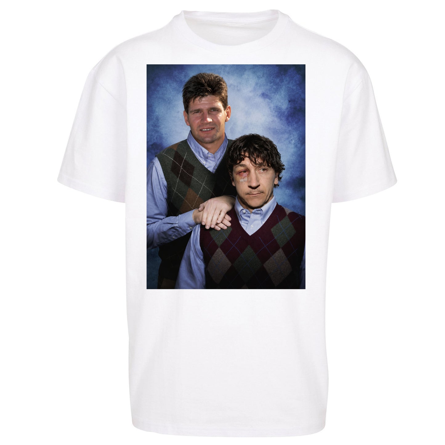 Brian Laws Ivano Bonetti Grimsby Town Step Brothers Oversized T Shirt