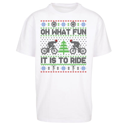 BMX Christmas Oversized T Shirt