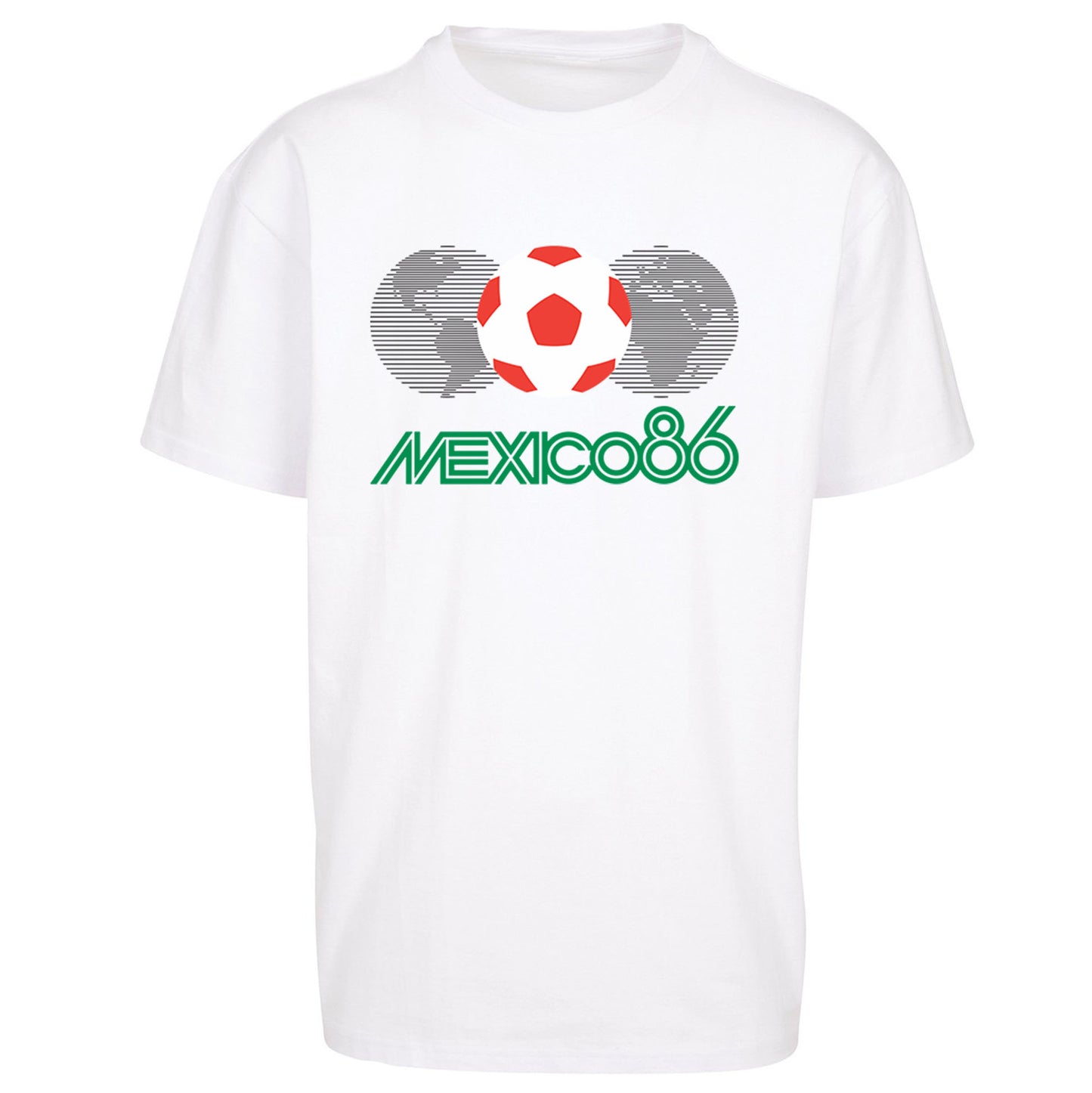 Mexico 86 logo Oversized T Shirt