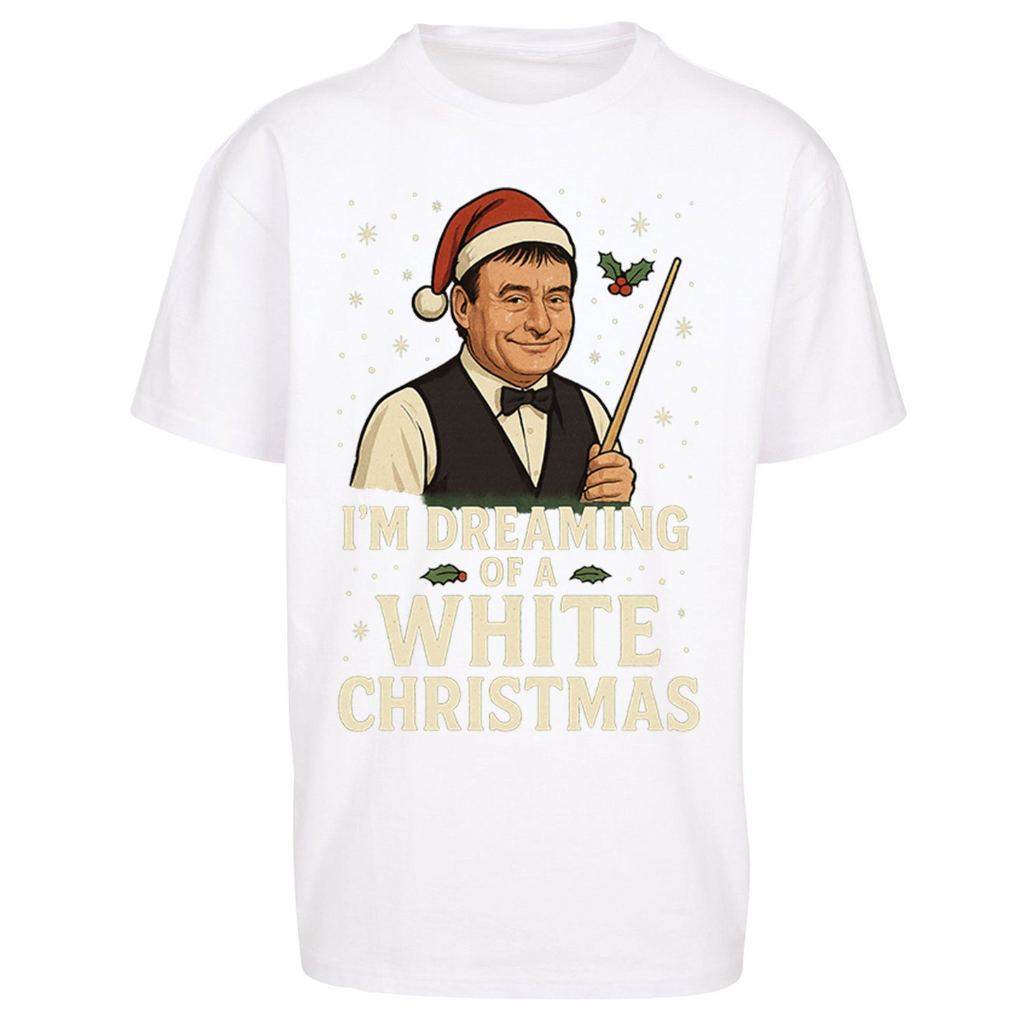 Snooker Christmas Oversized T Shirt