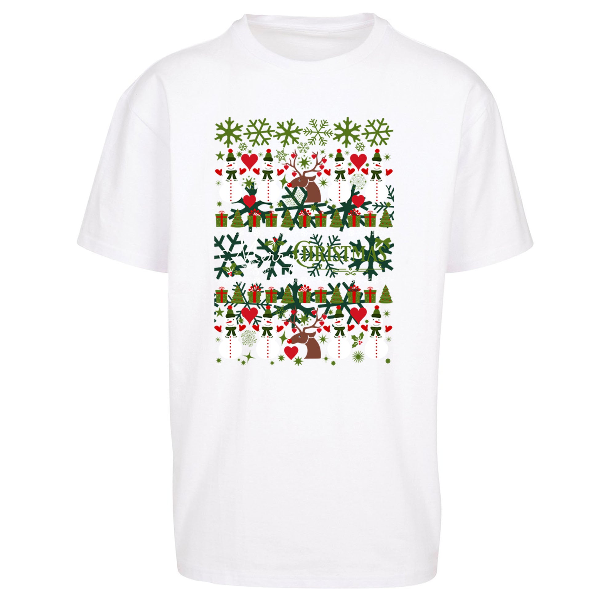 Together For Christmas Oversized T Shirt