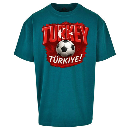 Turkey Retro World Cup Oversized T Shirt