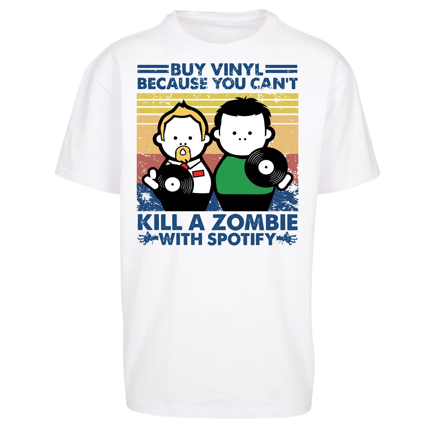 Buy Vinyl Recors Oversized T Shirt