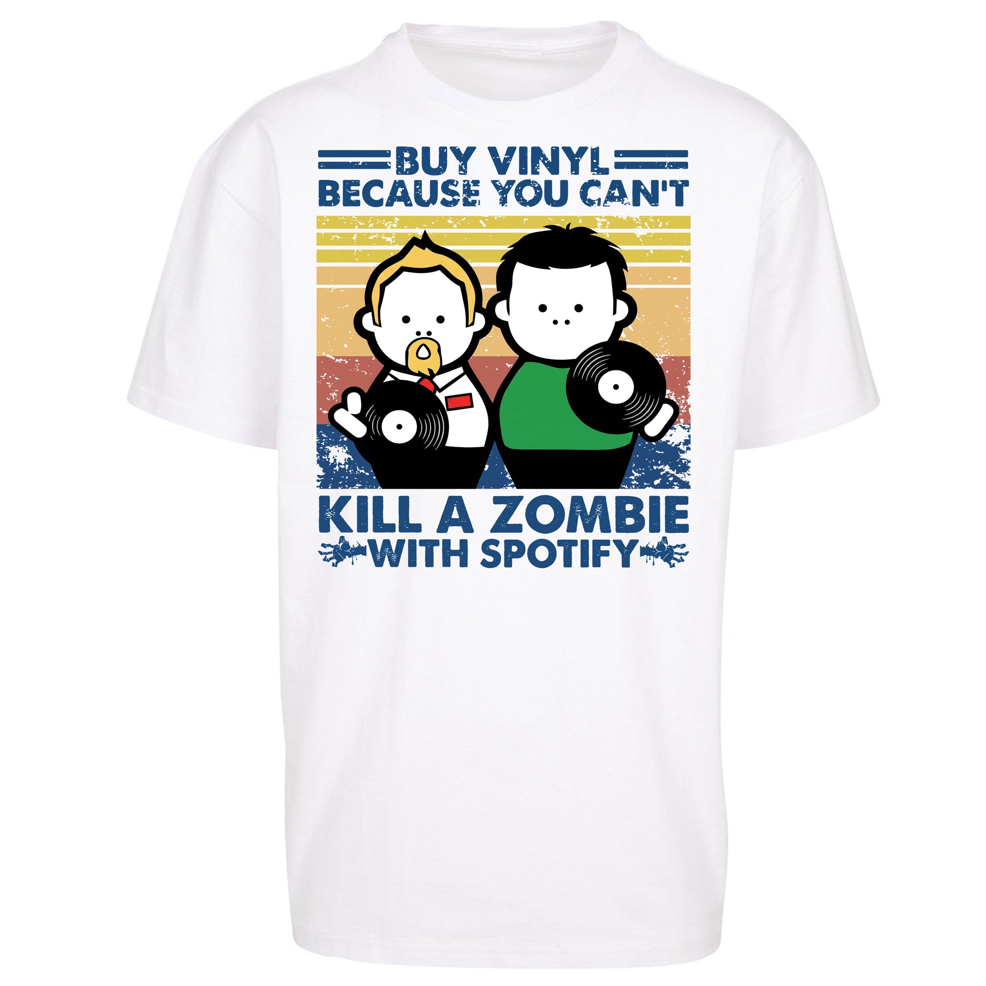 Buy Vinyl Recors Oversized T Shirt