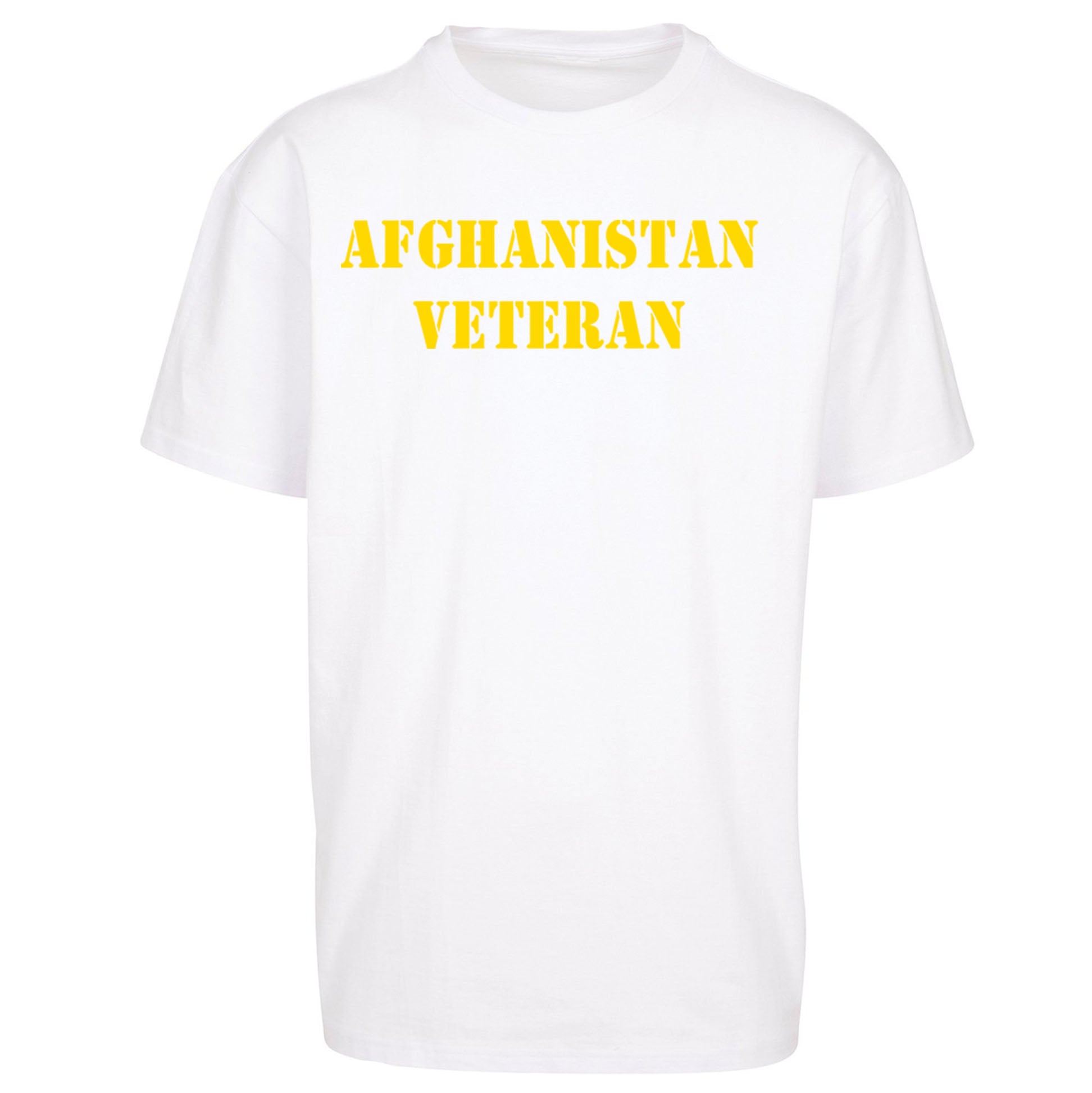 Afghanistan Veteran Oversized T Shirt 