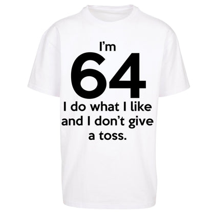 64th Birthday Oversized T Shirt
