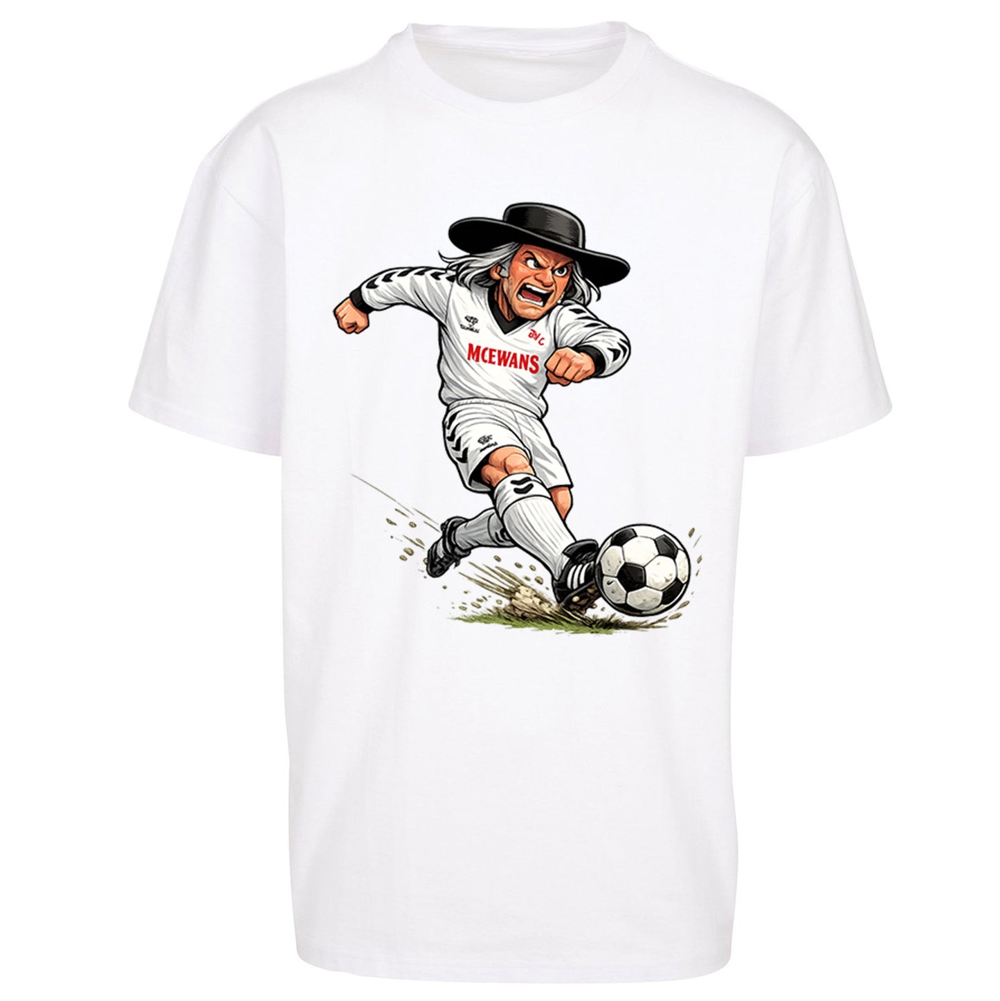 Classic Darlington Football Oversized T Shirt 