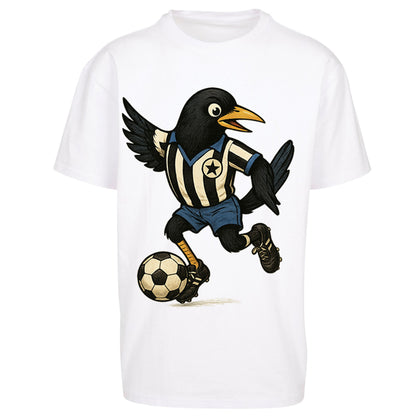 Retro Newcastle United Football Oversized T Shirt 