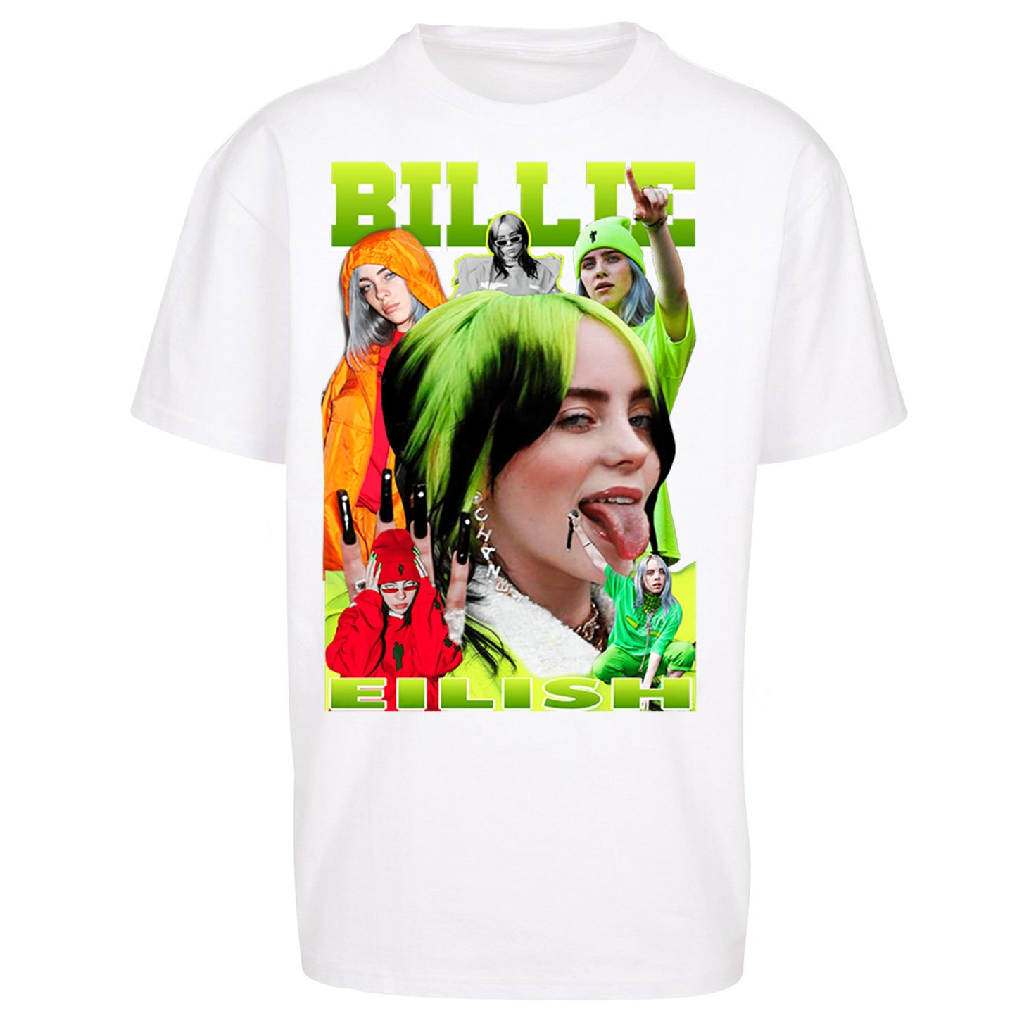 Billie Eilish Green Oversized T Shirt