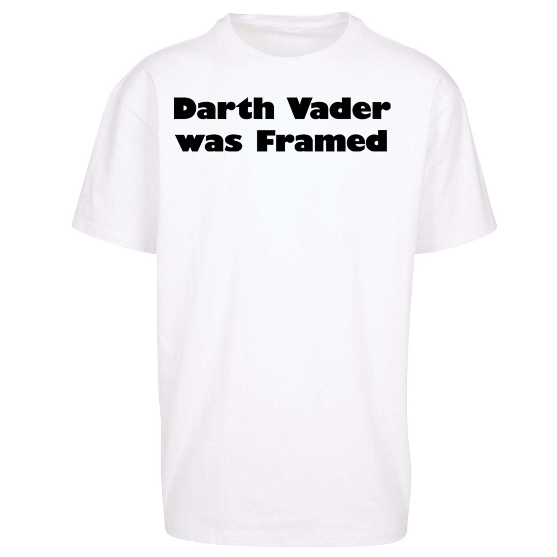 Darth Vader Was Framed 2004 Oversized T Shirt