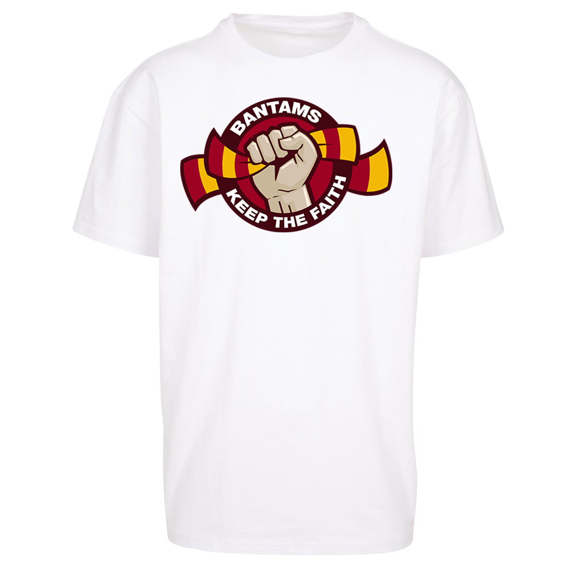 Bradford City Football Oversized T Shirt