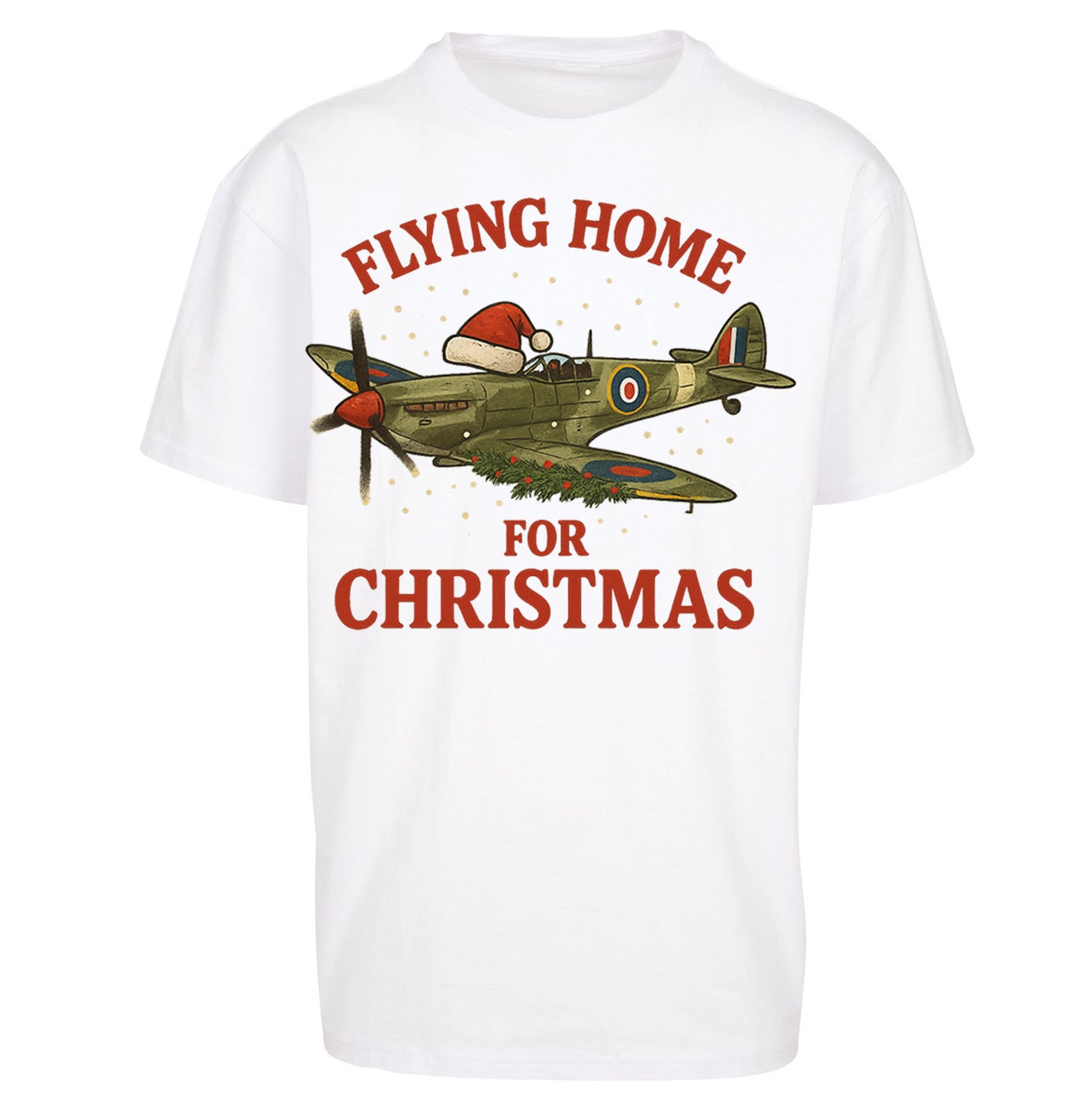 Spitfire Christmas Oversized T Shirt