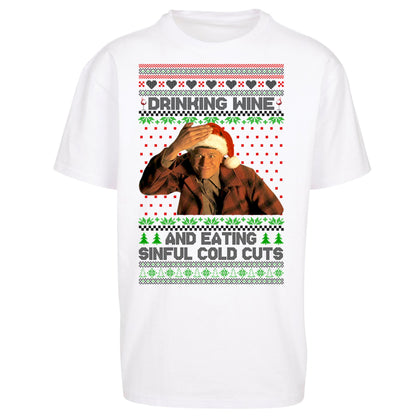 Ed Gein Wine Christmas Oversized T Shirt