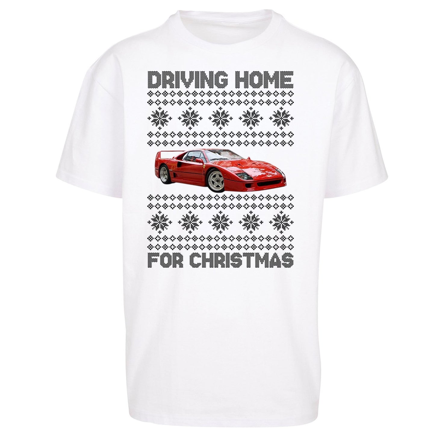 Formula 1 Christmas Oversized T Shirt