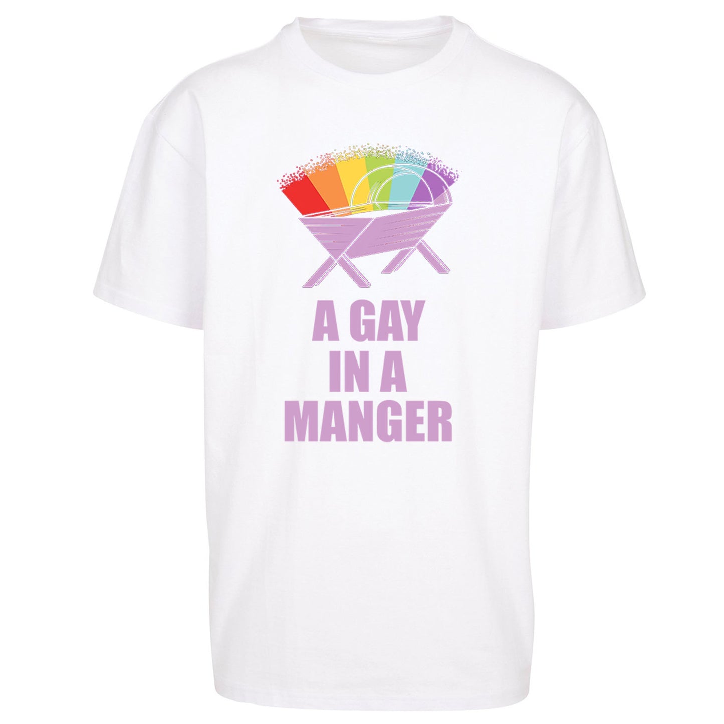 Gay Christmas Oversized T Shirt