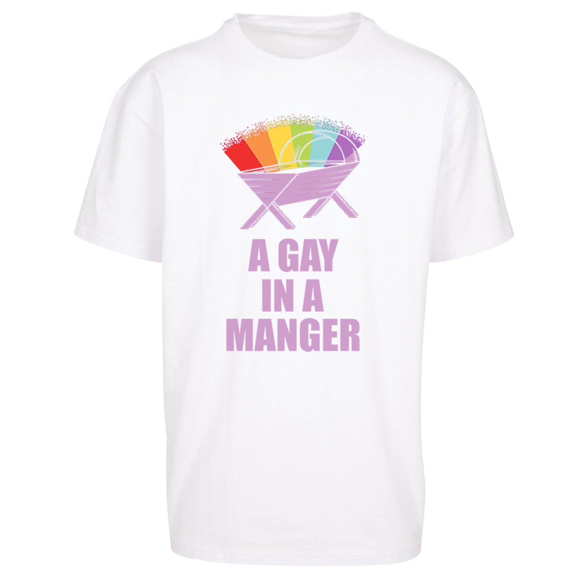 Gay Christmas Oversized T Shirt