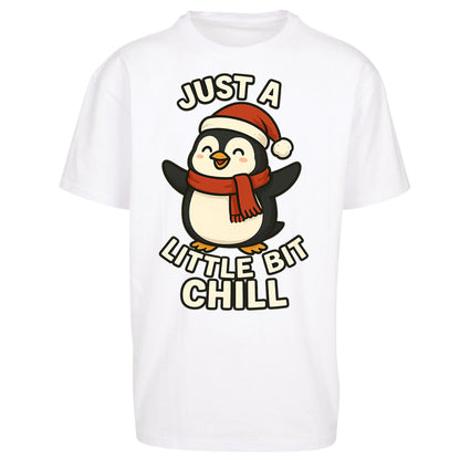 Penguin Christmas Oversized T Shirt