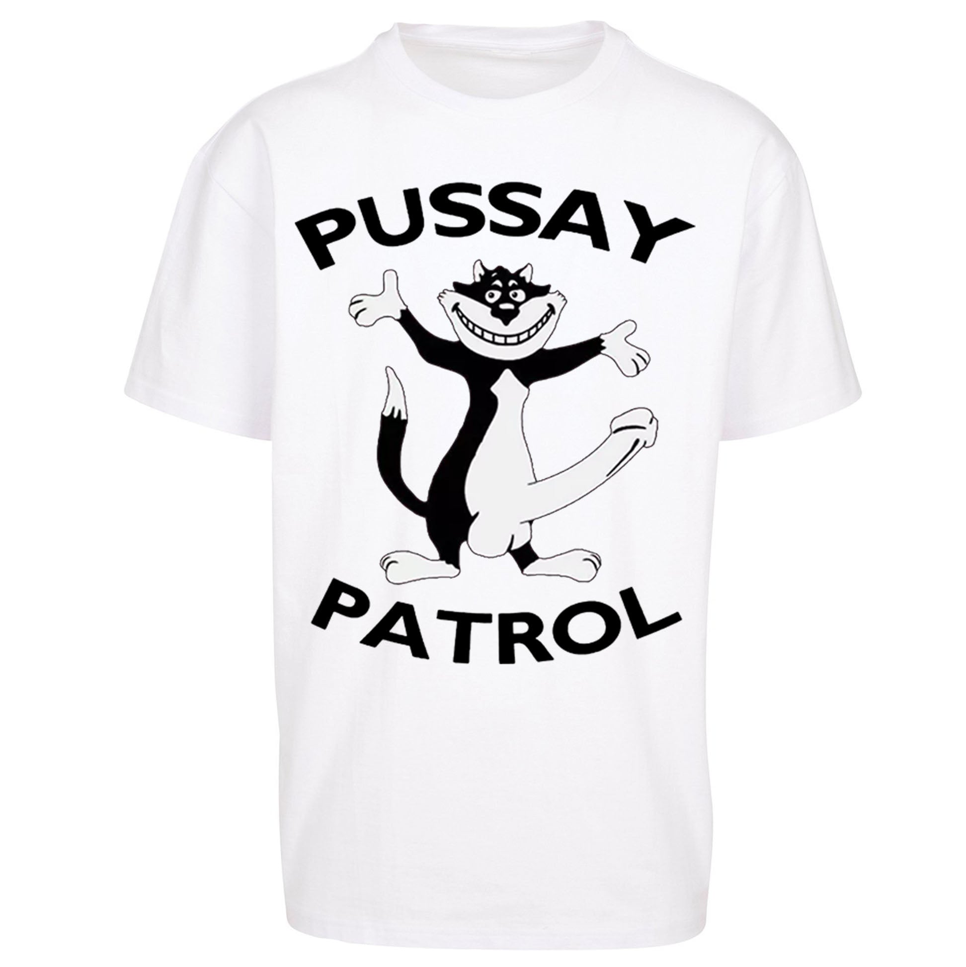 Pussay Patrol Oversized T Shirt