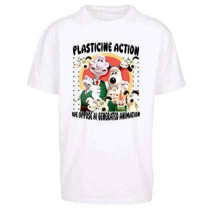 Plasticine Action Figure Oversized T Shirt