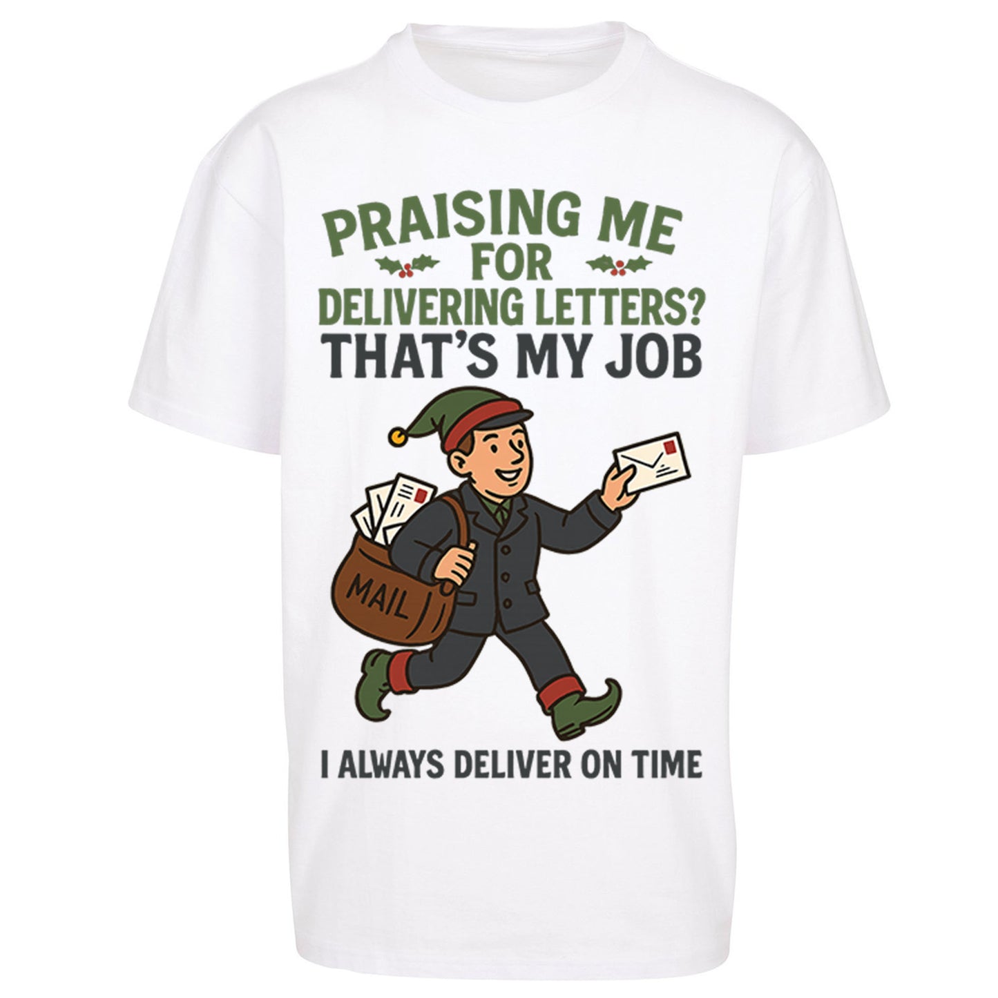 Royal Mail Christmas Oversized T Shirt