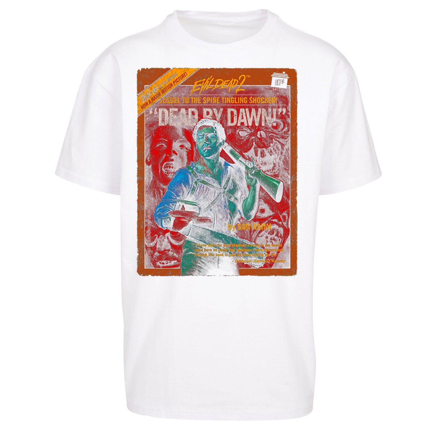 Evil Dead 2 Dead By Dawn Oversized T Shirt 