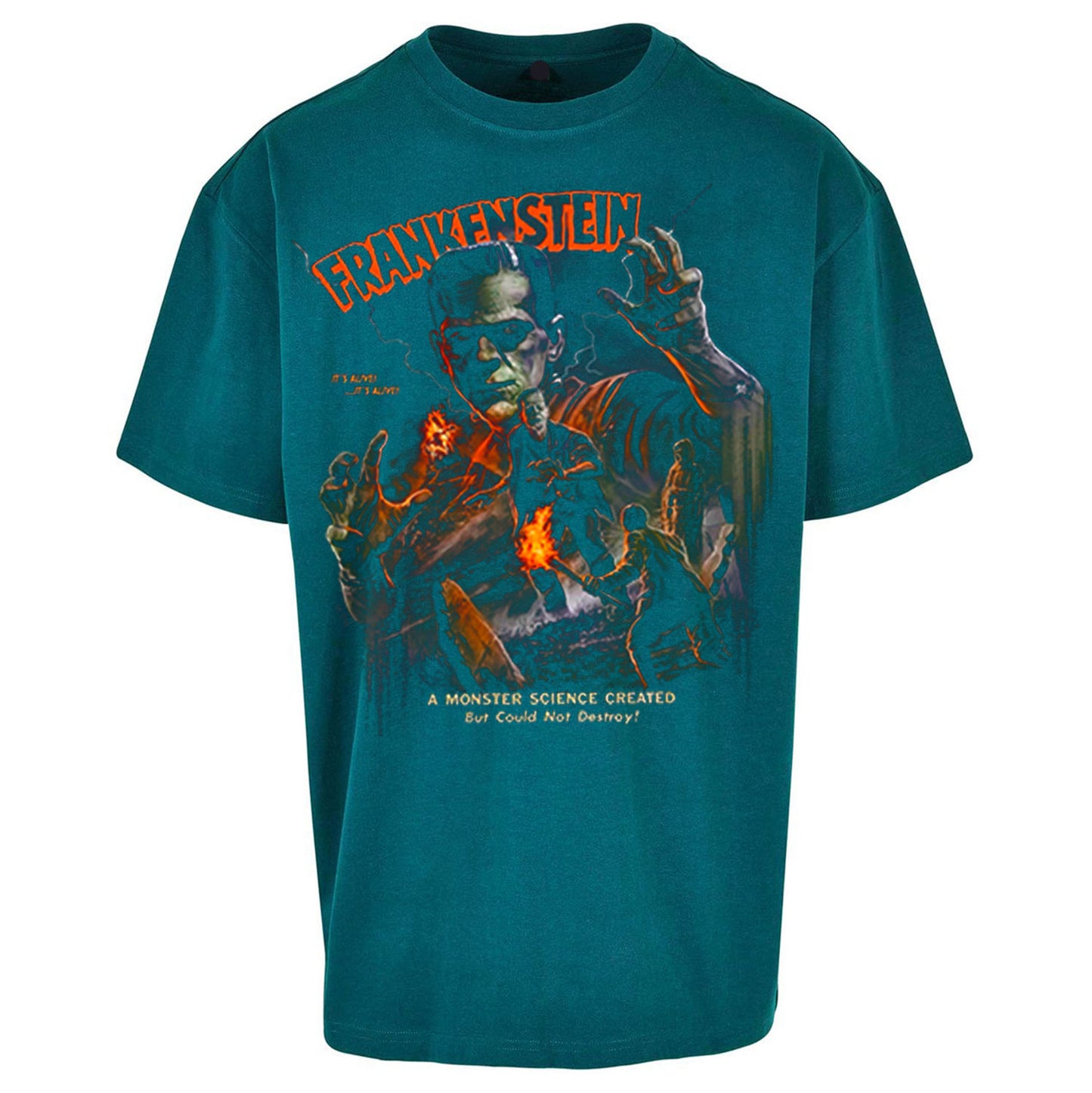 Frankenstein It's Alive Oversized T Shirt