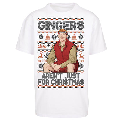 Angry Ginge Xmas Oversized T Shirt
