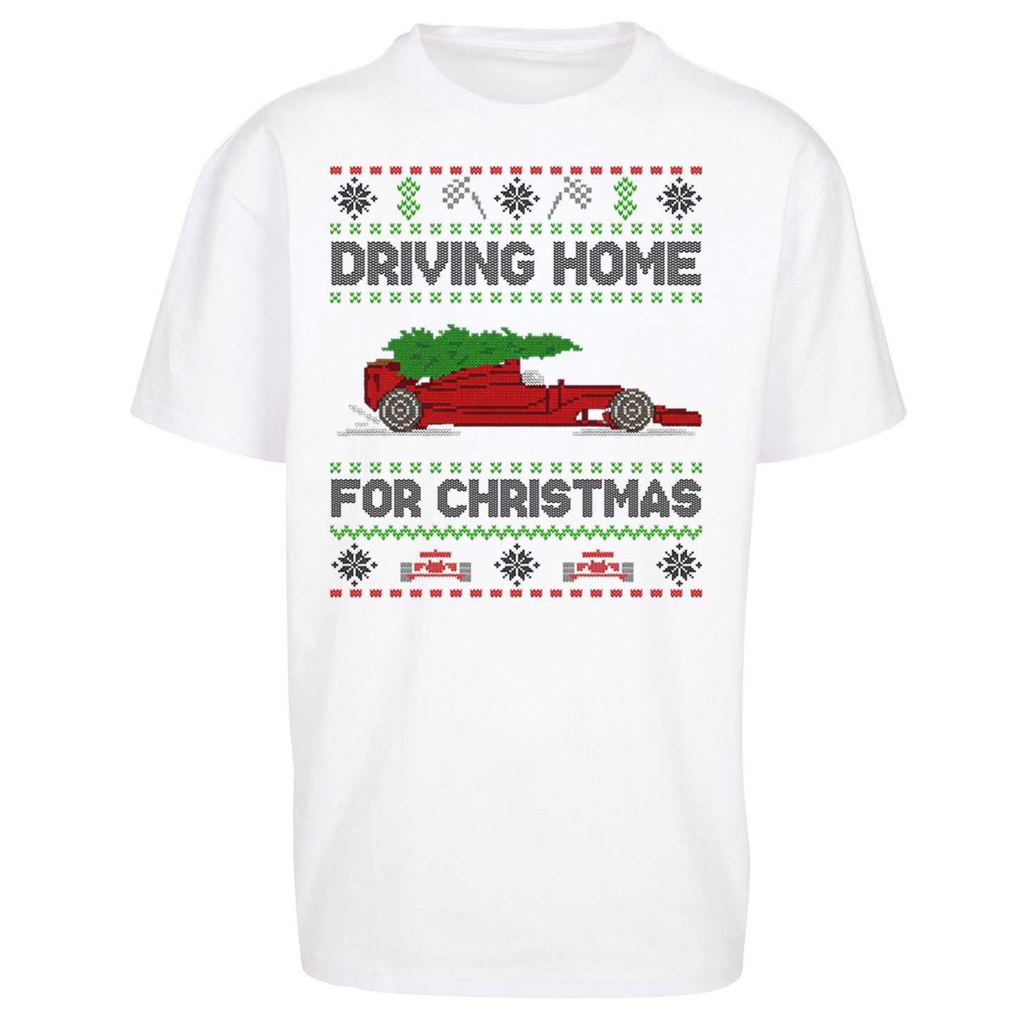 F1 Christmas Oversized T Shirt