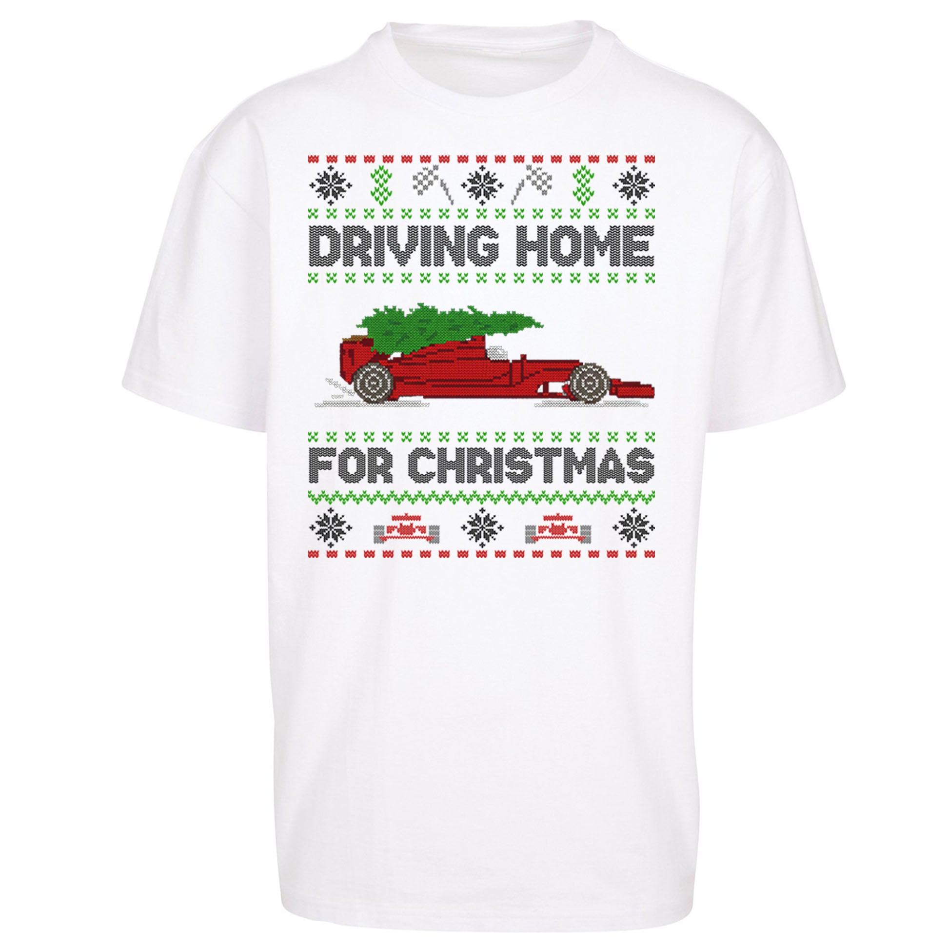 F1 Christmas Oversized T Shirt