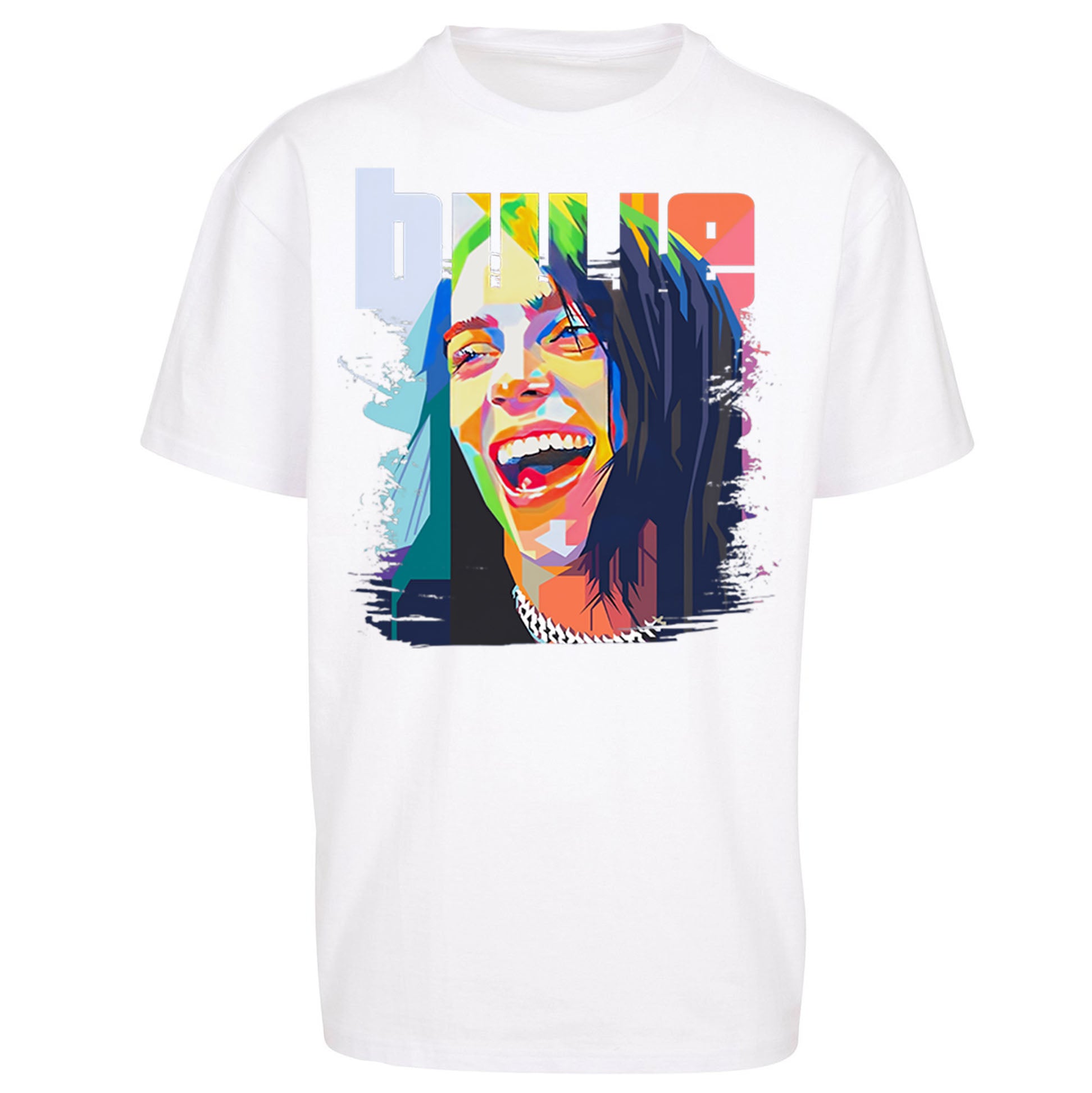 Billie Eilish Painting Oversized T Shirt