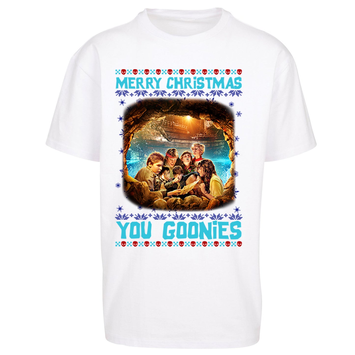 The Goonies Christmas Oversized T Shirt