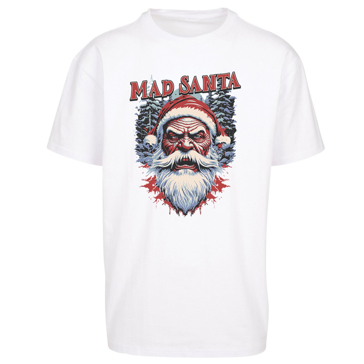 Mad Santa Oversized T Shirt