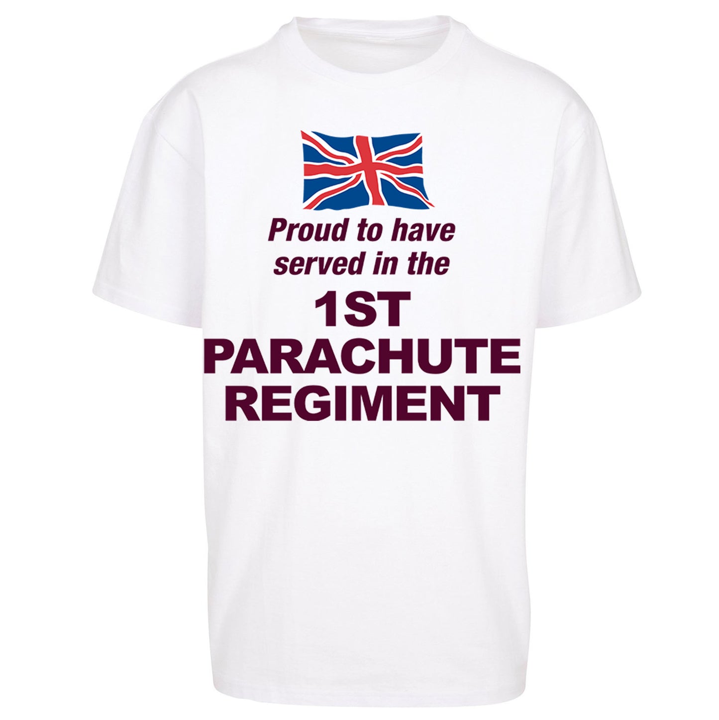 1st Battalion Parachute Regiment Oversized T Shirt