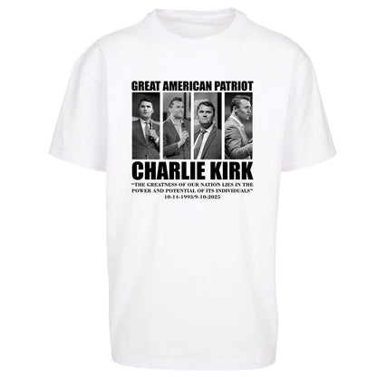 Charlie Kirk Oversized T Shirt 
