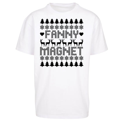 Fanny Magnet Christmas Oversized T Shirt