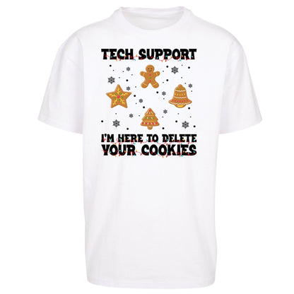 Delete Cookies Oversized T Shirt 