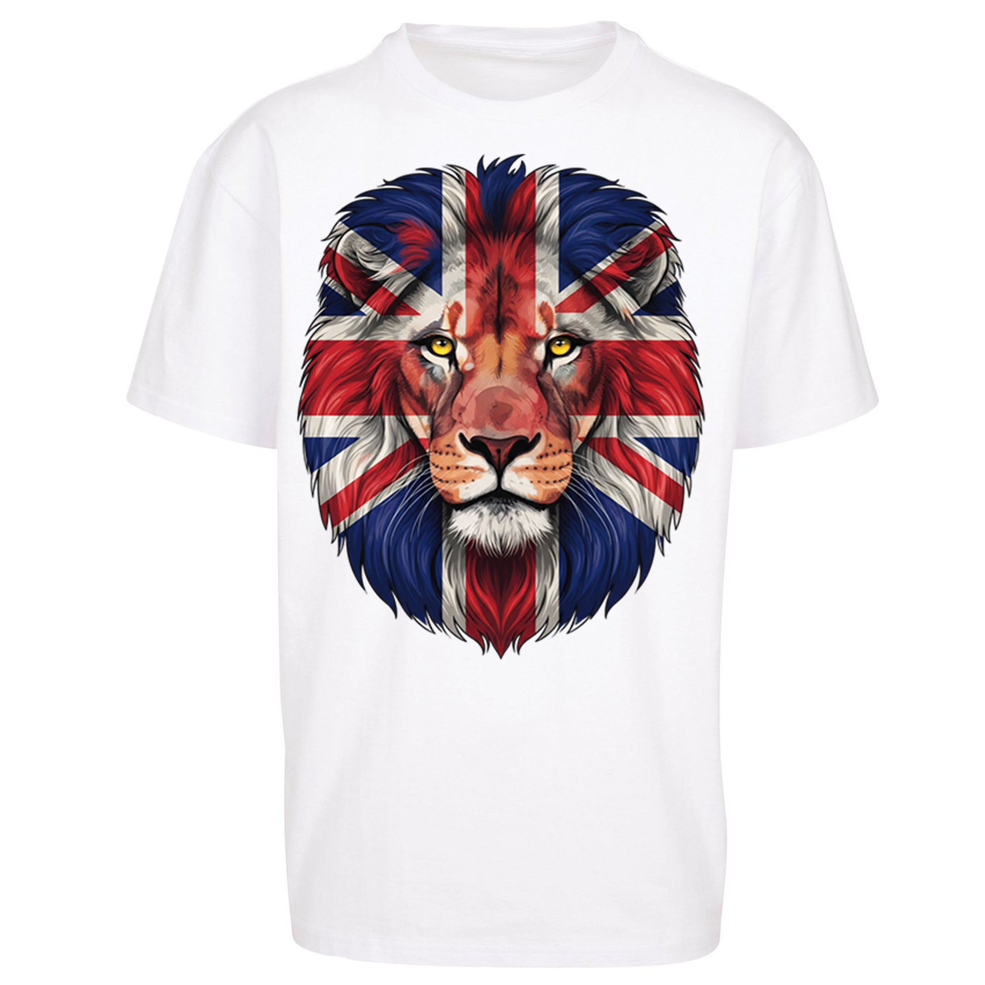 St George Flag Lion Oversized T Shirt 