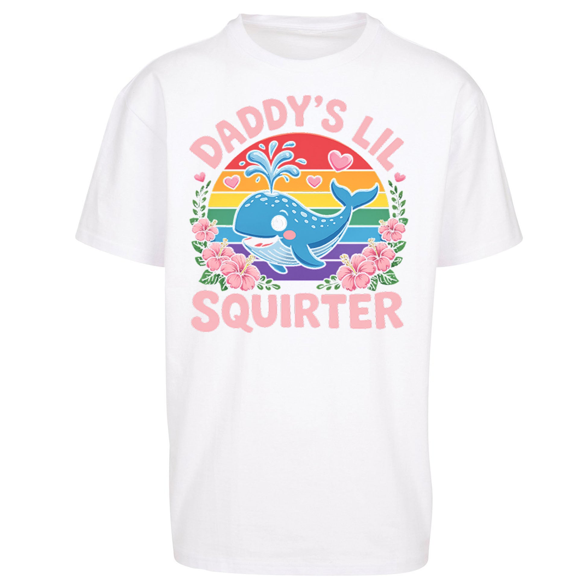 Daddys Lil Squirter Oversized T Shirt 