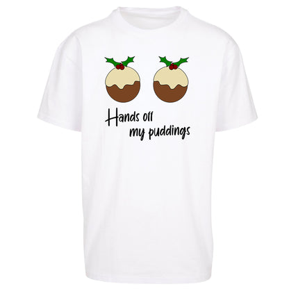 Christmas Puddings Oversized T Shirt