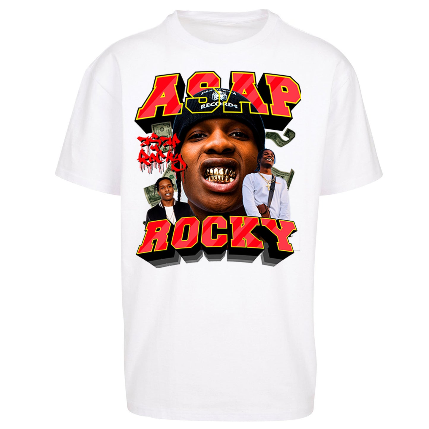 Asap Rocky Tour Oversized T Shirt