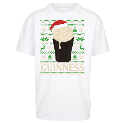 Guinness Christmas Oversized T Shirt