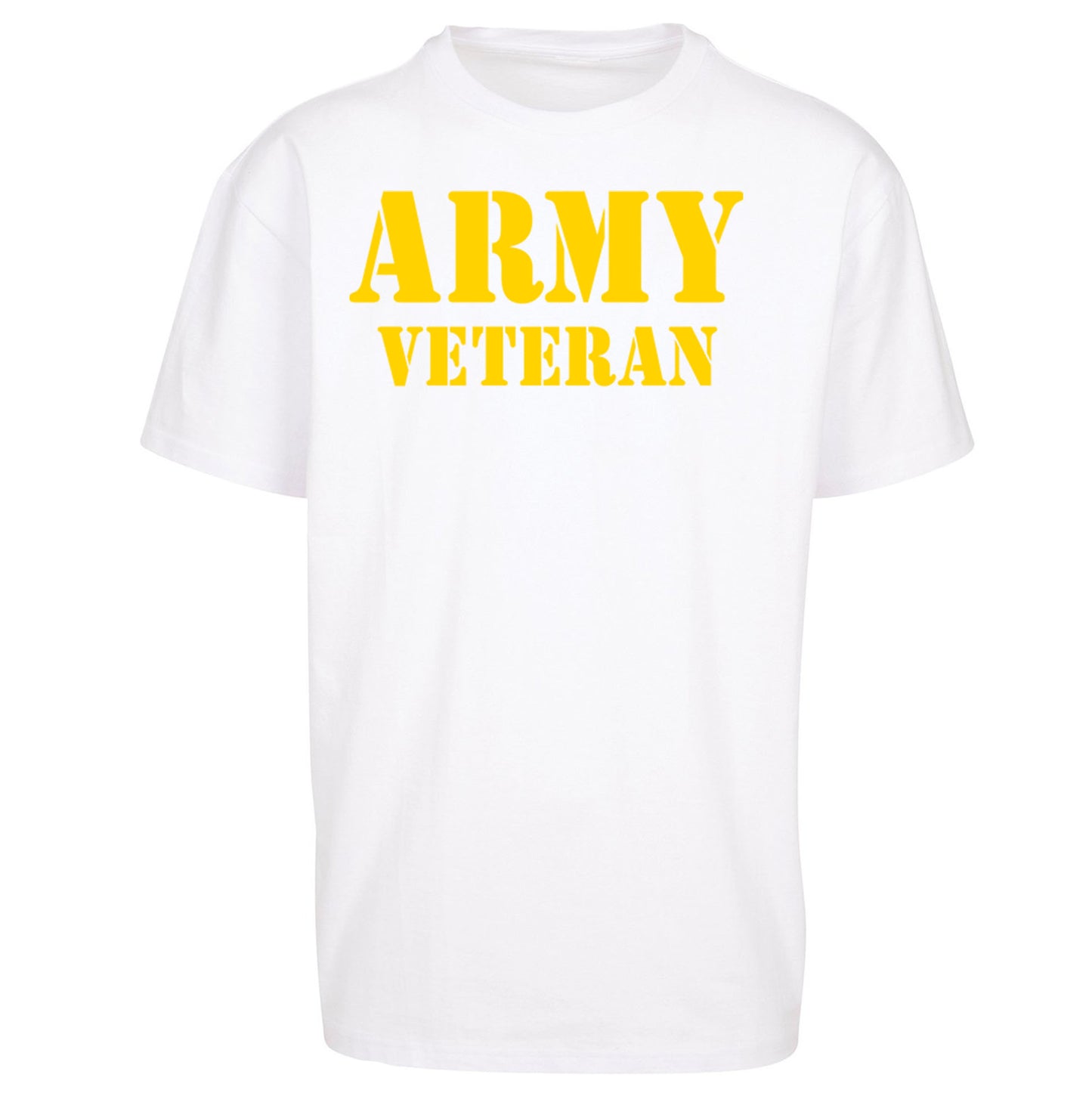 Army Veteran Oversized T Shirt