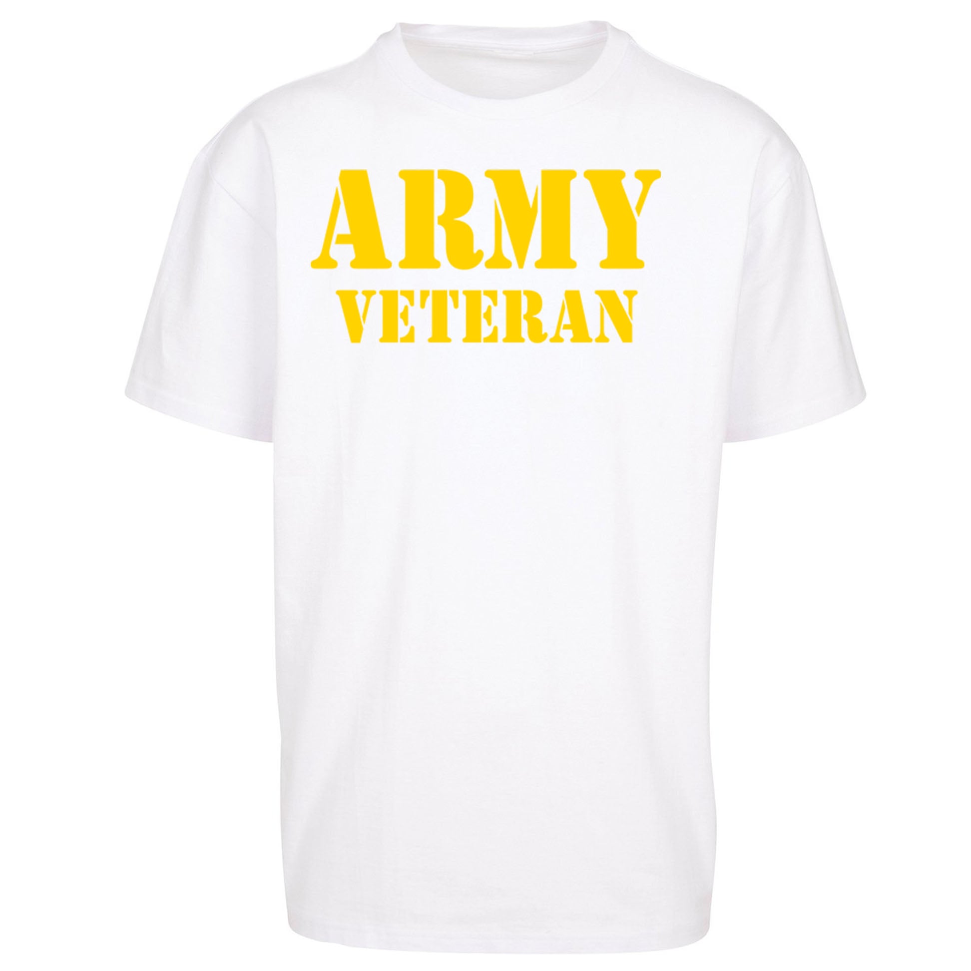 Army Veteran Oversized T Shirt