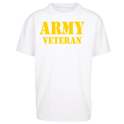 Army Veteran Oversized T Shirt